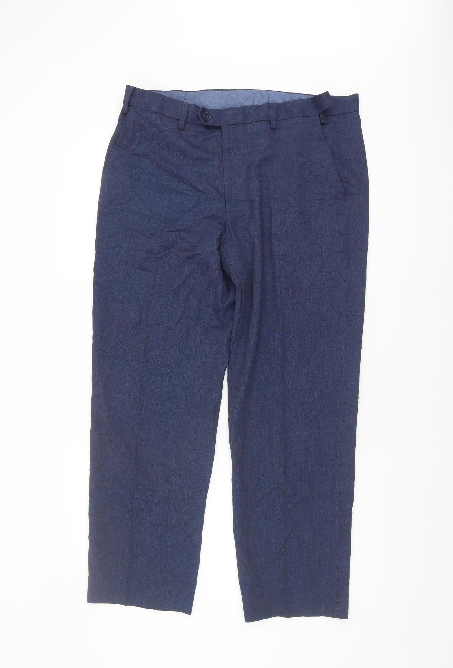 Marks and Spencer Men's Blue Trousers 36/29