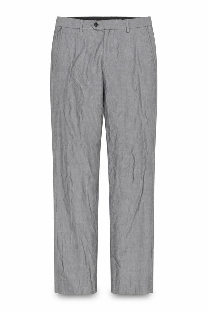 Mens UK Size 28 NEXT Regular Fit Business Grey Trousers