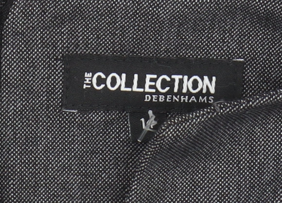 Debenhams Grey Sheath Dress - Women's Size 16