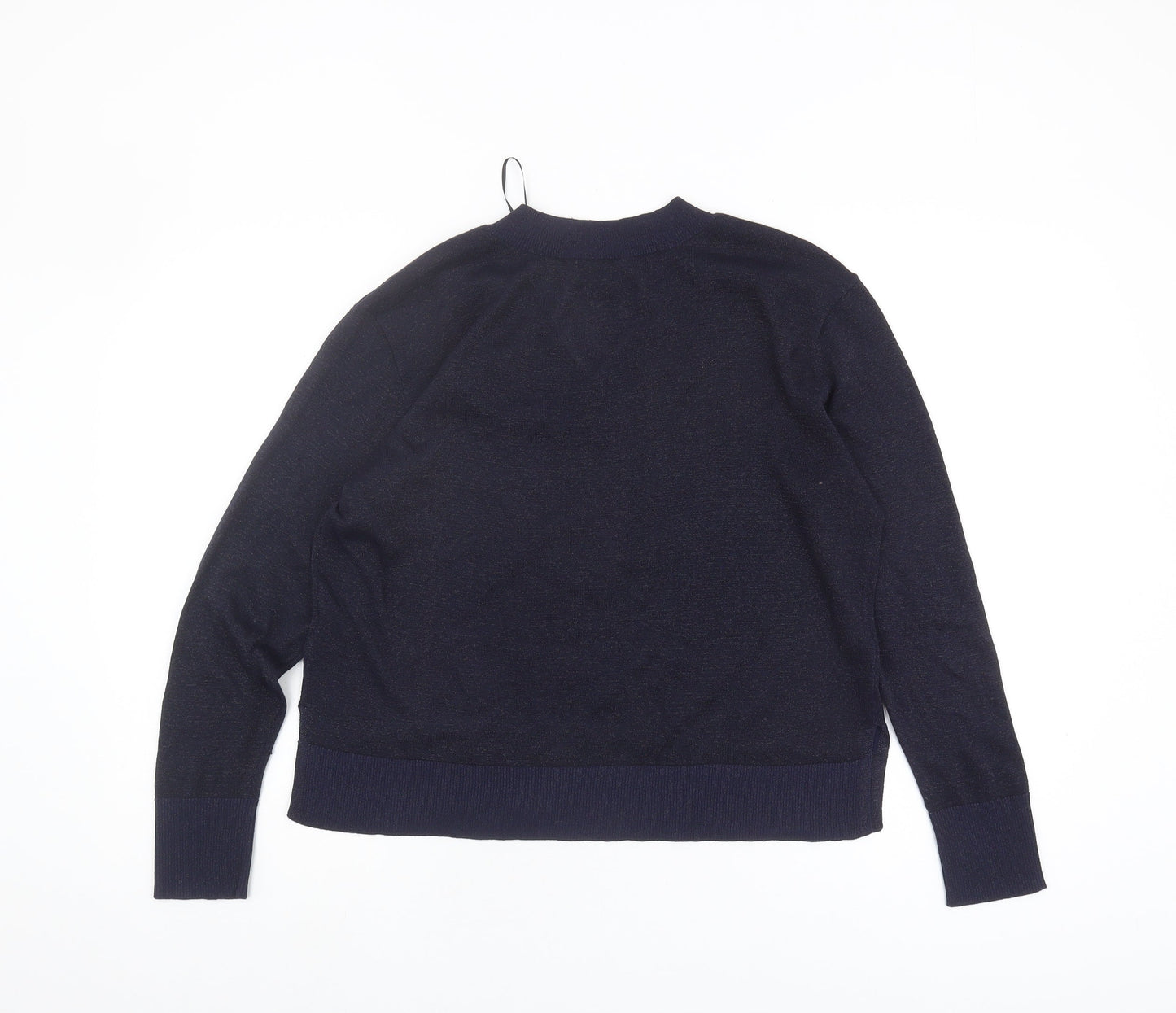 Womens UK Size 8 H&M Blue Pullover Jumper