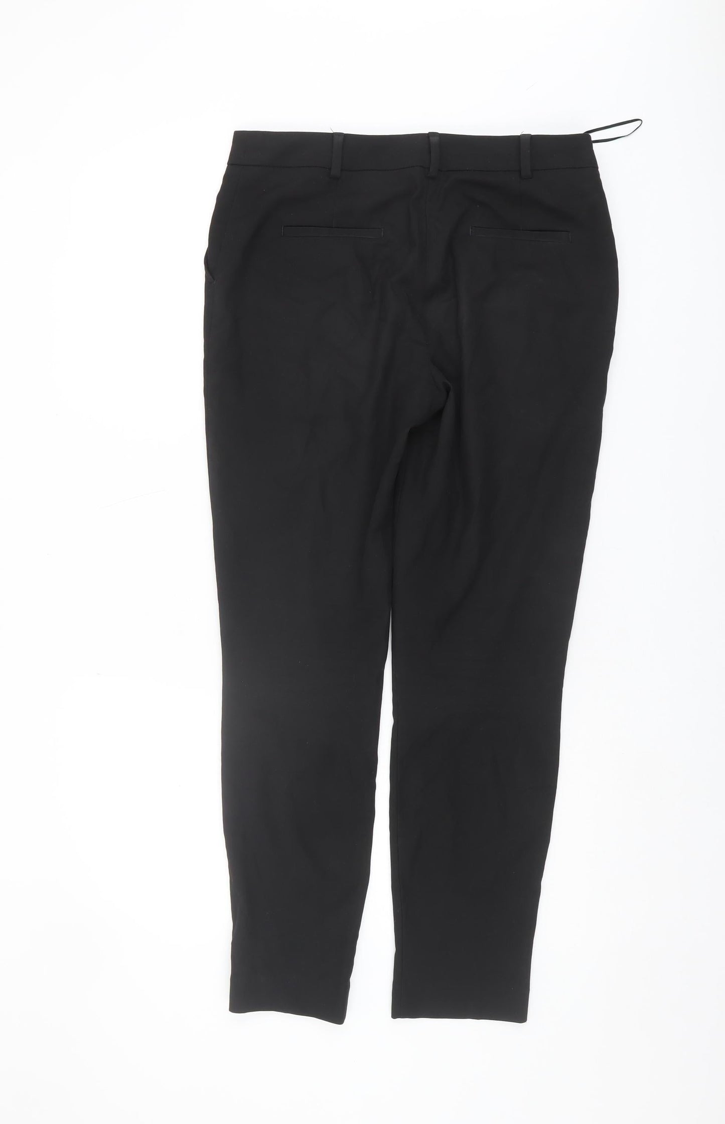 Womens UK Size 8 NEXT Regular Fit BusinessWorkwear Black Trousers