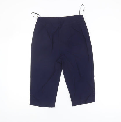Roman Originals Women's Blue Cropped Trousers - Size 12