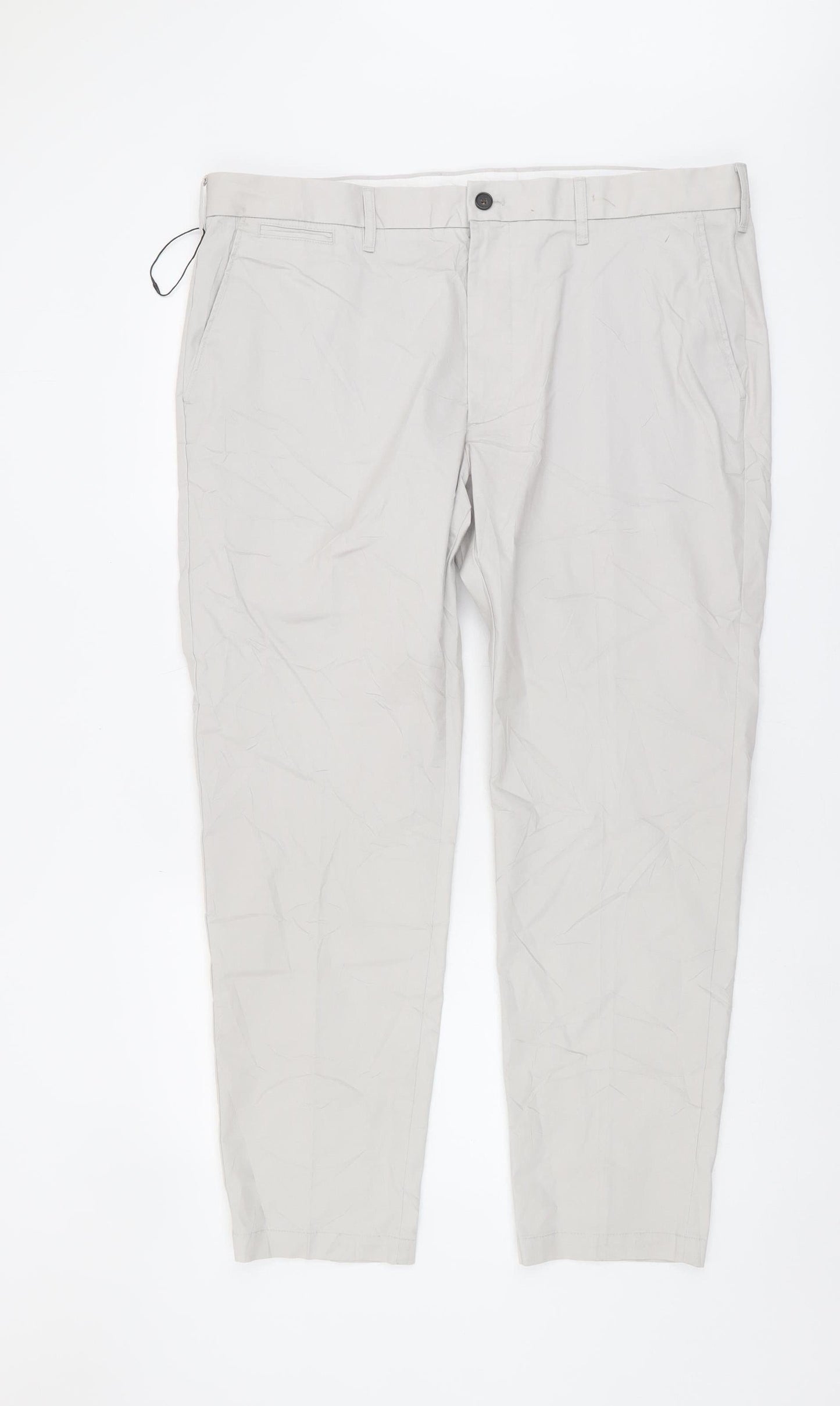 Marks and Spencer Ivory Slim Fit Trousers Men’s Size 40