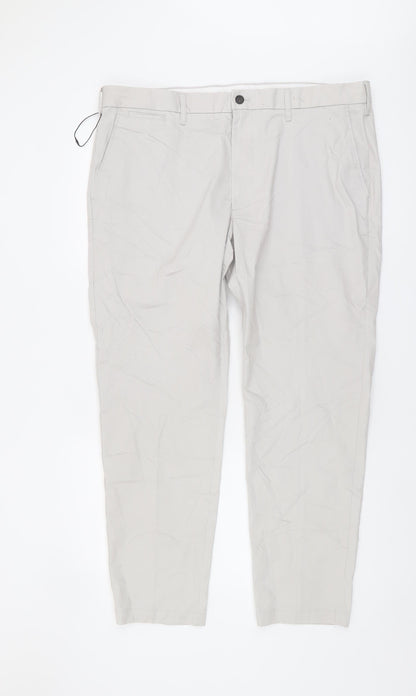 Marks and Spencer Ivory Slim Fit Trousers Men’s Size 40