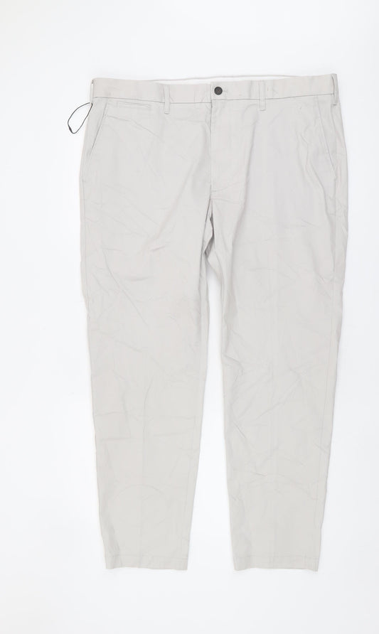 Marks and Spencer Ivory Slim Fit Trousers Men’s Size 40