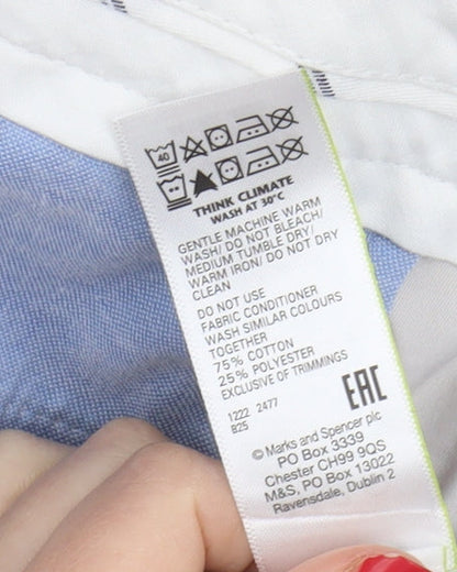 Marks and Spencer Ivory Slim Fit Trousers Men’s Size 40