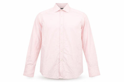 Marks and Spencer Men's Pink Button-Up Shirt Size 14.5