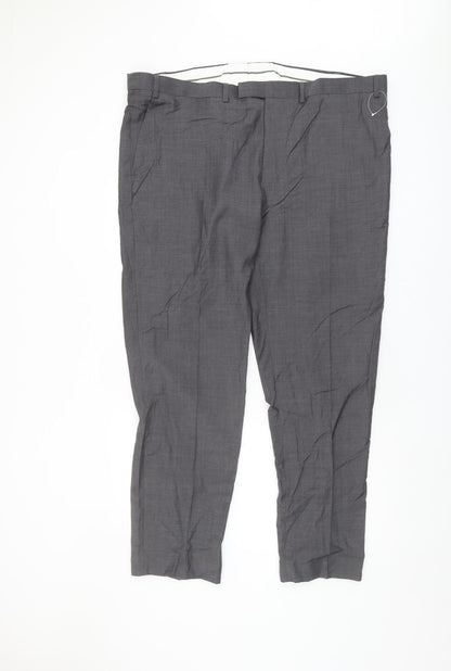 Marks and Spencer Men's Grey Wool Dress Pants 42R