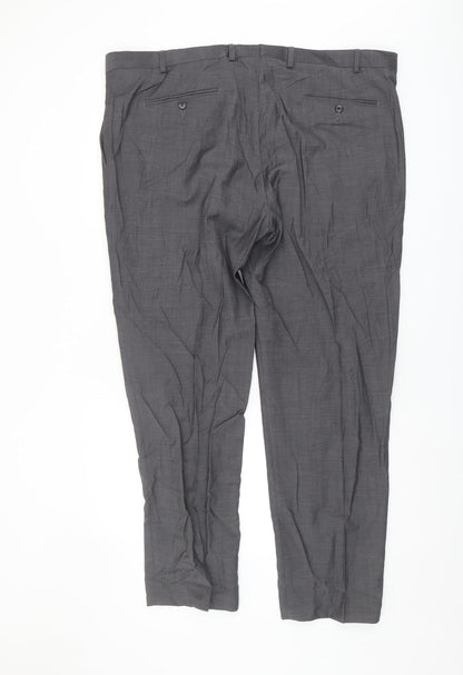 Marks and Spencer Men's Grey Wool Dress Pants 42R