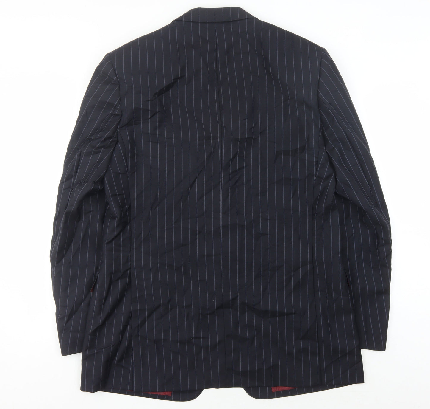 Mens UK Size 42 Marks and Spencer Regular Blue Suit Jacket