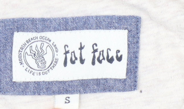 Womens UK Size S Fat Face Multicoloured Basic T-Shirt