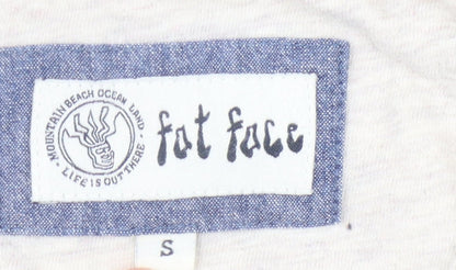 Womens UK Size S Fat Face Multicoloured Basic T-Shirt