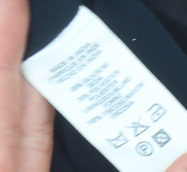 French Connection Women's Black Beaded Skirt Size 6