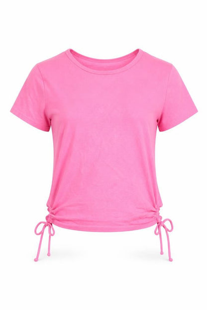 Womens UK Size M Hollister Pink Basic T-Shirt