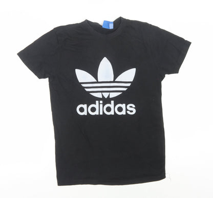 Adidas Men's Black M Logo Graphic T-Shirt