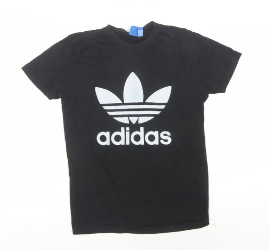 Adidas Men's Black M Logo Graphic T-Shirt