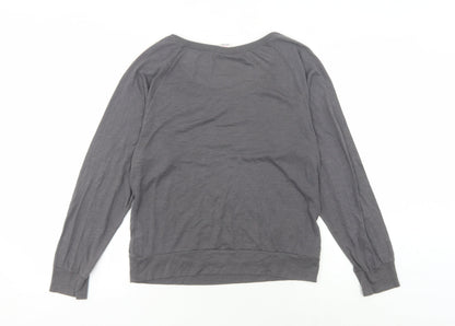 Womens UK Size M Victoria's Secret Grey Basic T-Shirt