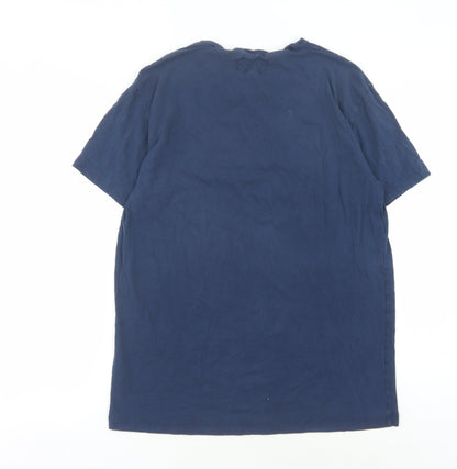 Mens UK Size M Armani Jeans Blue  T-Shirt