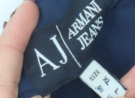 Mens UK Size M Armani Jeans Blue  T-Shirt