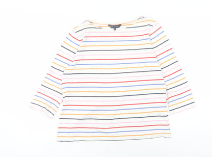 Womens UK Size 16 Crew Clothing Company Multicoloured Basic T-Shirt