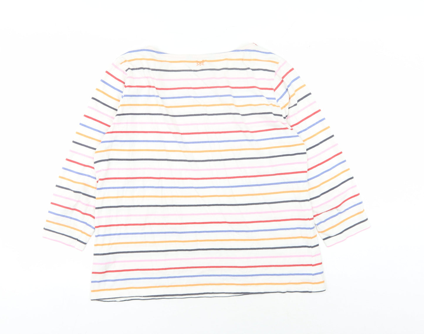 Womens UK Size 16 Crew Clothing Company Multicoloured Basic T-Shirt