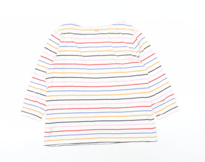 Womens UK Size 16 Crew Clothing Company Multicoloured Basic T-Shirt