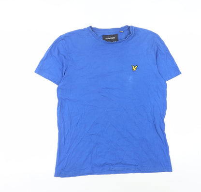 Lyle & Scott Men's Blue Medium Crew Neck T-Shirt