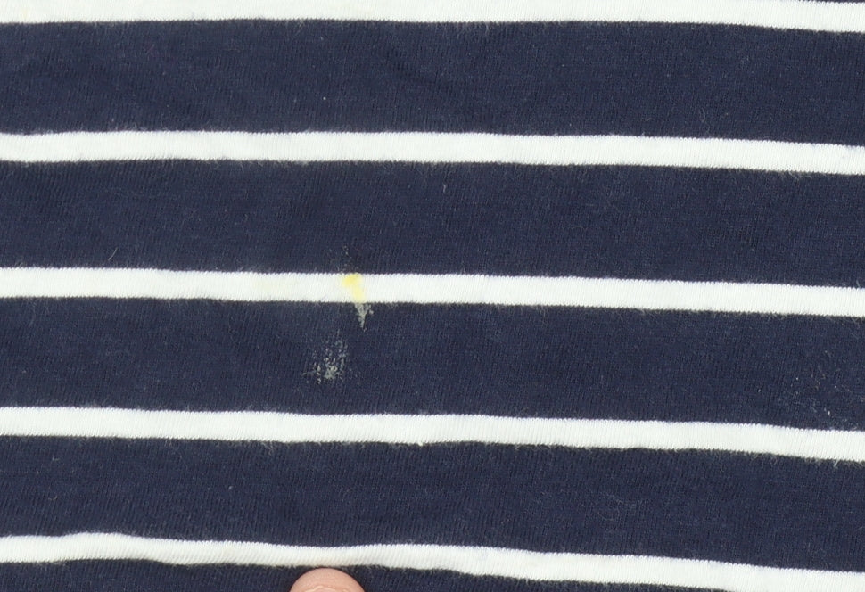 Regatta Men's Blue Striped Crew Neck T-Shirt M