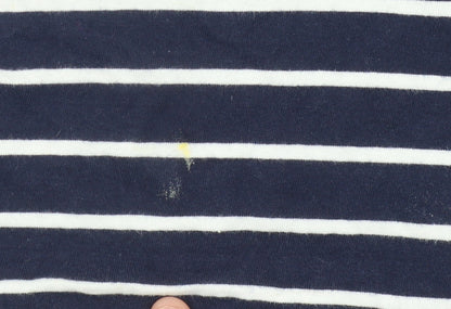 Regatta Men's Blue Striped Crew Neck T-Shirt M