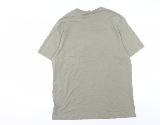 Mens UK Size XL Ben Sherman Green  T-Shirt