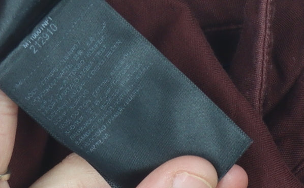 Superdry Men’s Red Polo Shirt, Size S, Solid Pattern