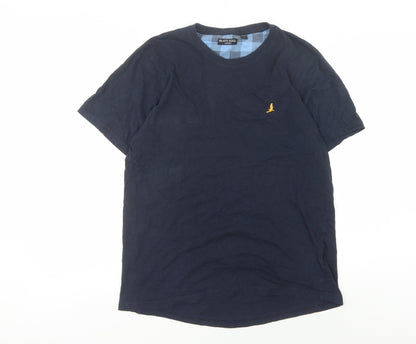 Mens UK Size L Brave Soul Blue  T-Shirt