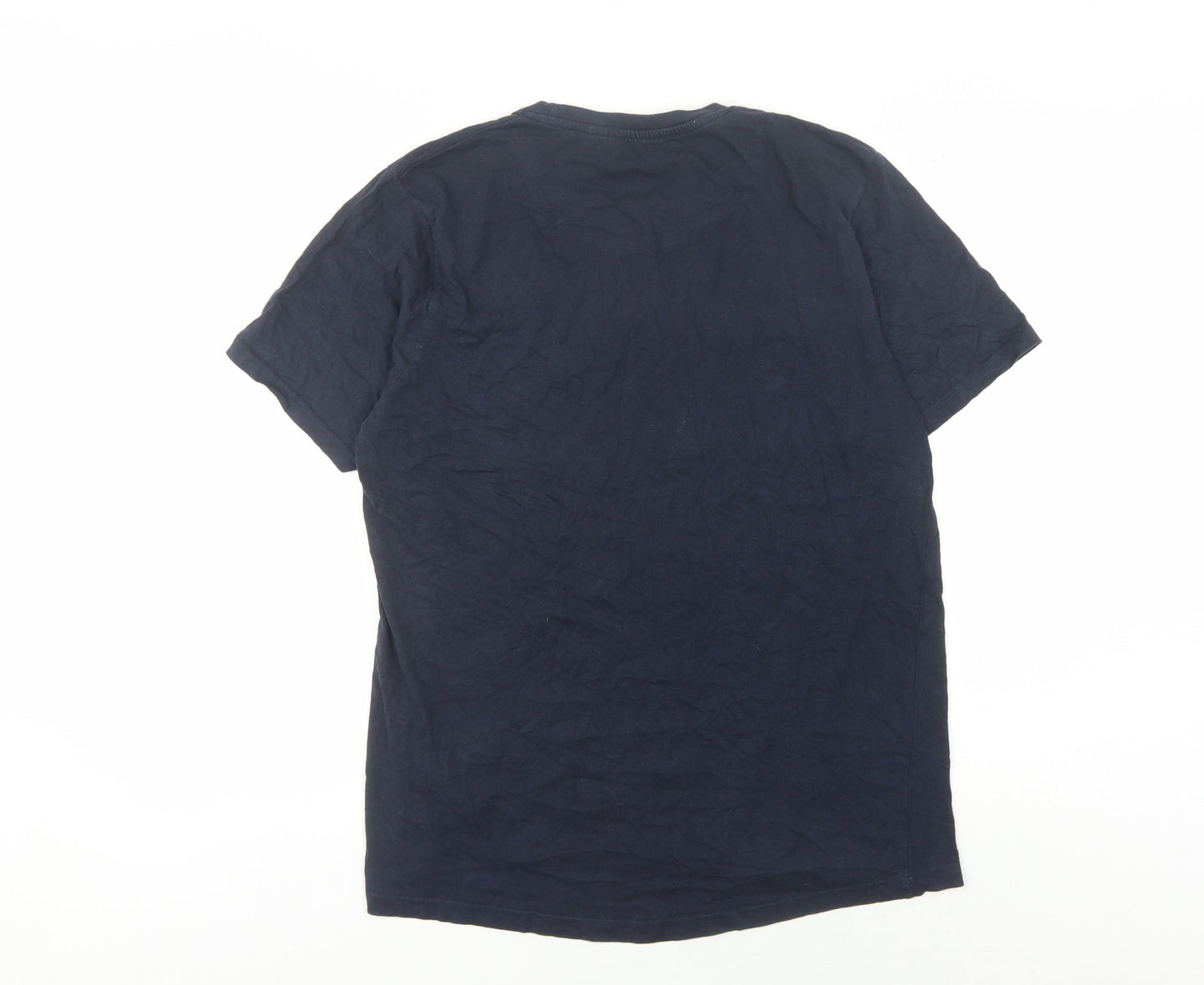 Mens UK Size L Brave Soul Blue  T-Shirt