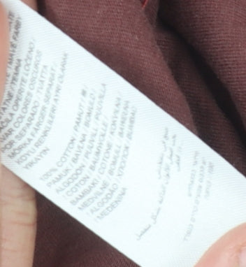 Joe Browns Men's Brown Cotton T-Shirt 5XL