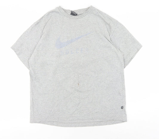 Nike Men's Grey Medium Short Sleeve T-Shirt