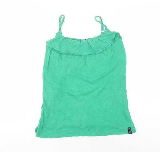 Womens UK Size XS O'Neill Green Camisole Tank