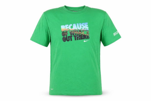 Mens UK Size S Nike Green  T-Shirt