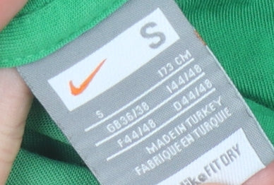 Nike Men's Green Graphic Print T-Shirt Size S