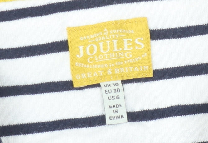 Womens UK Size 10 Joules Multicoloured Tunic T-Shirt