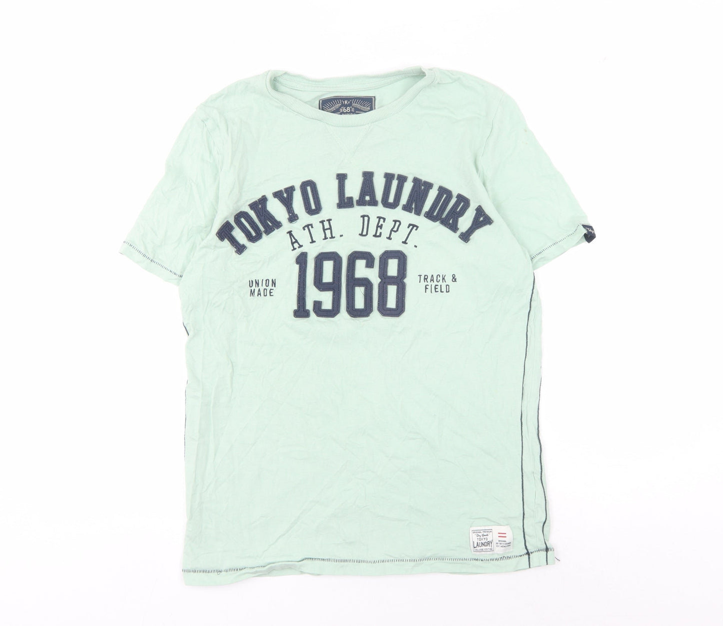 Tokyo Laundry Men's Green S Graphic T-Shirt