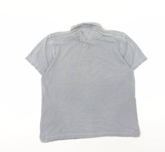 White Stuff Men's Blue Polo M - Classic Casual Wear