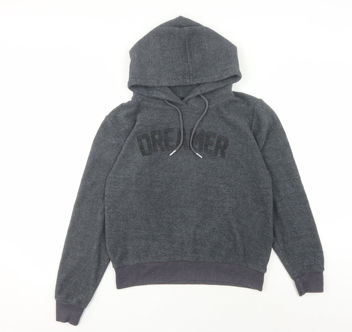 Golddigga Women's Grey Pullover Hoodie Size 10