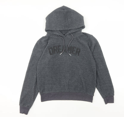 Golddigga Women's Grey Pullover Hoodie Size 10