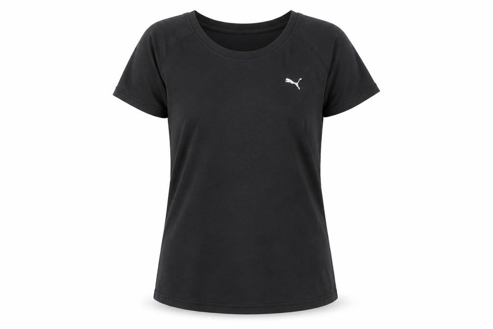 Womens UK Size 12 PUMA Black Gym & Training T-Shirt