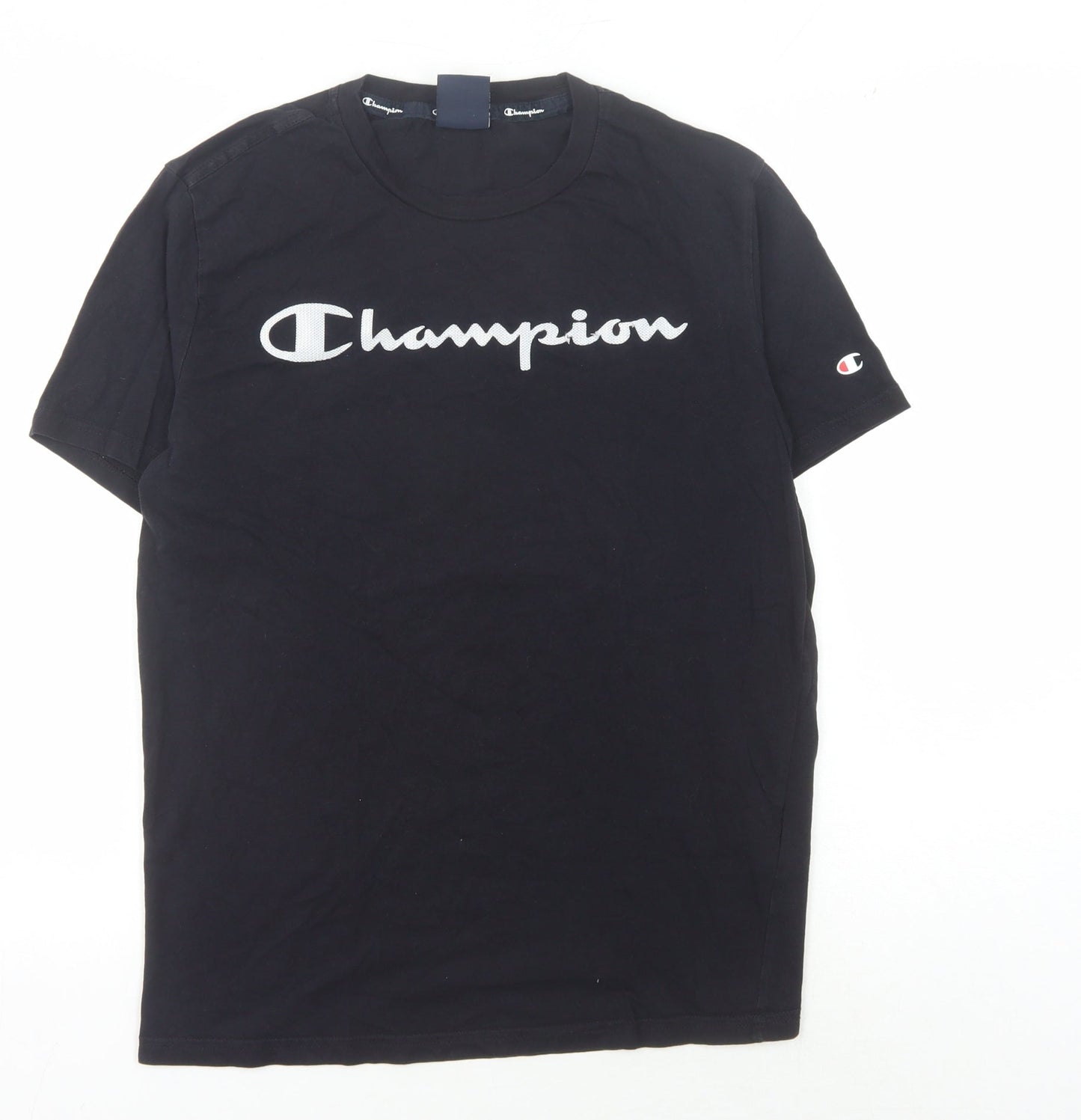 Mens UK Size M Champion Black  T-Shirt