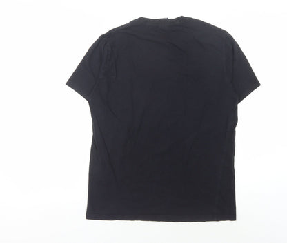 Mens UK Size M Champion Black  T-Shirt