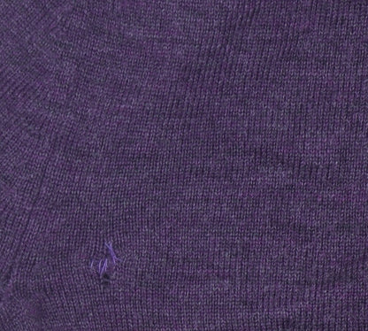 Gap Women's Purple Roll Neck Knit Jumper, Size 2XS