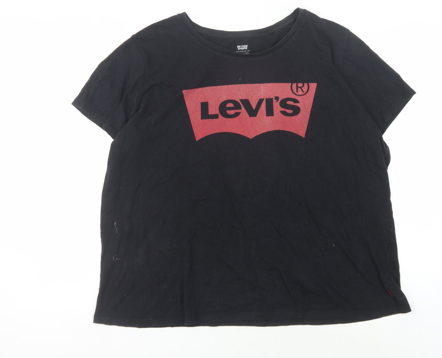 Levi's Men's Black 2XL Graphic Print T-Shirt