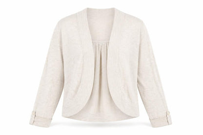 Womens UK Size S Wallis Beige Cardigan Jumper