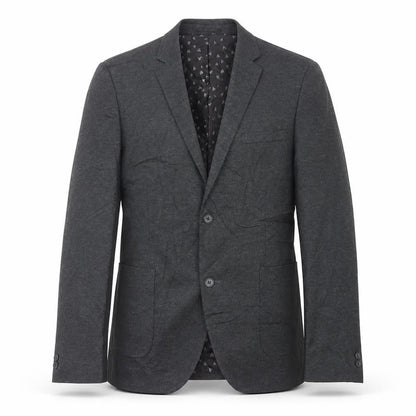 Lindbergh Men's Grey Blazer UK 40R Single-Breasted